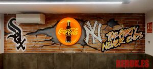 graffiti pared rota sox the party never ends newyork